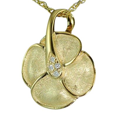 Clover Leaf Keepsake Pendant IV